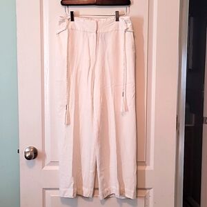 Ruby Road White linen pants